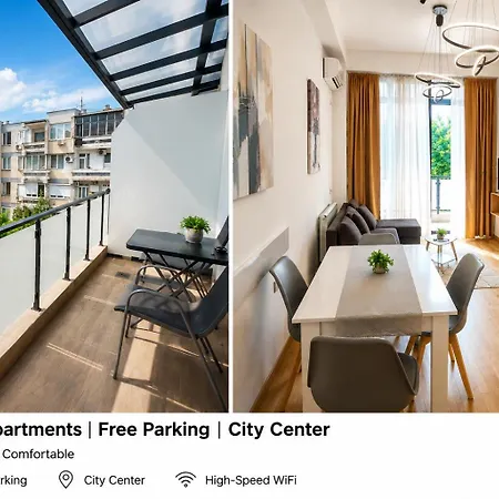 Art Apartments-free Parking-city Center * Skopje